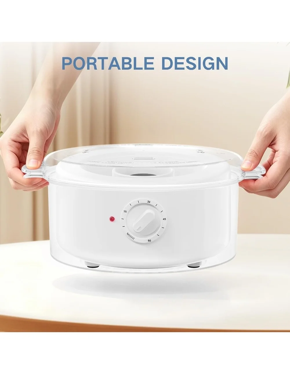 Hot Towel Warmer for Spa, Quickly Heats Up in 5 Minutes Towel Steamer for Facial